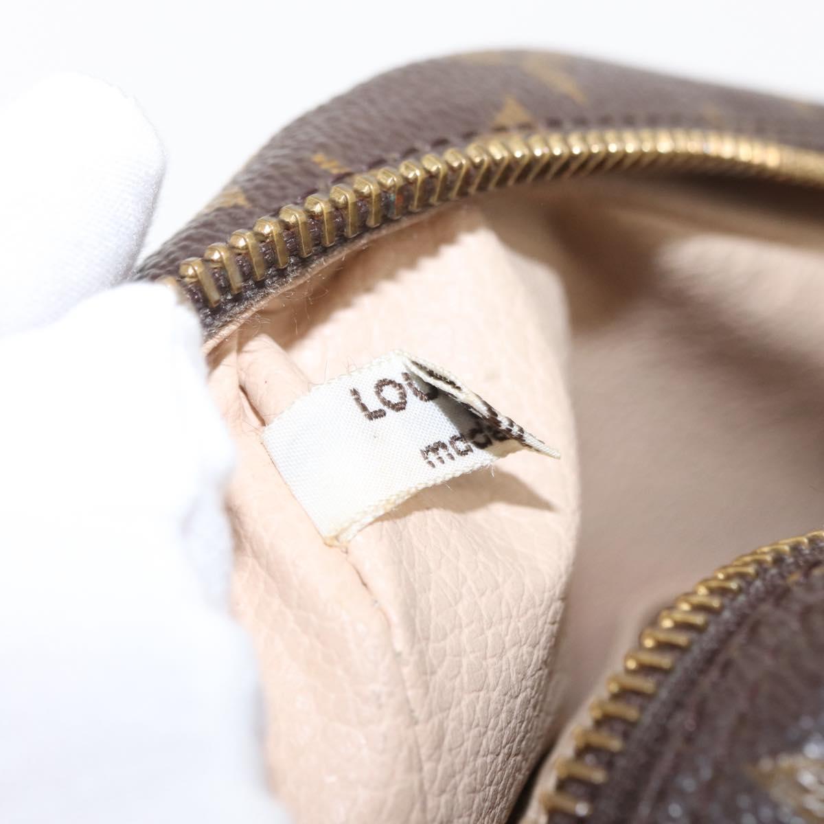 LOUIS VUITTON Monogram Trousse Toilette 23 Clutch Bag M47524 LV Auth 151900