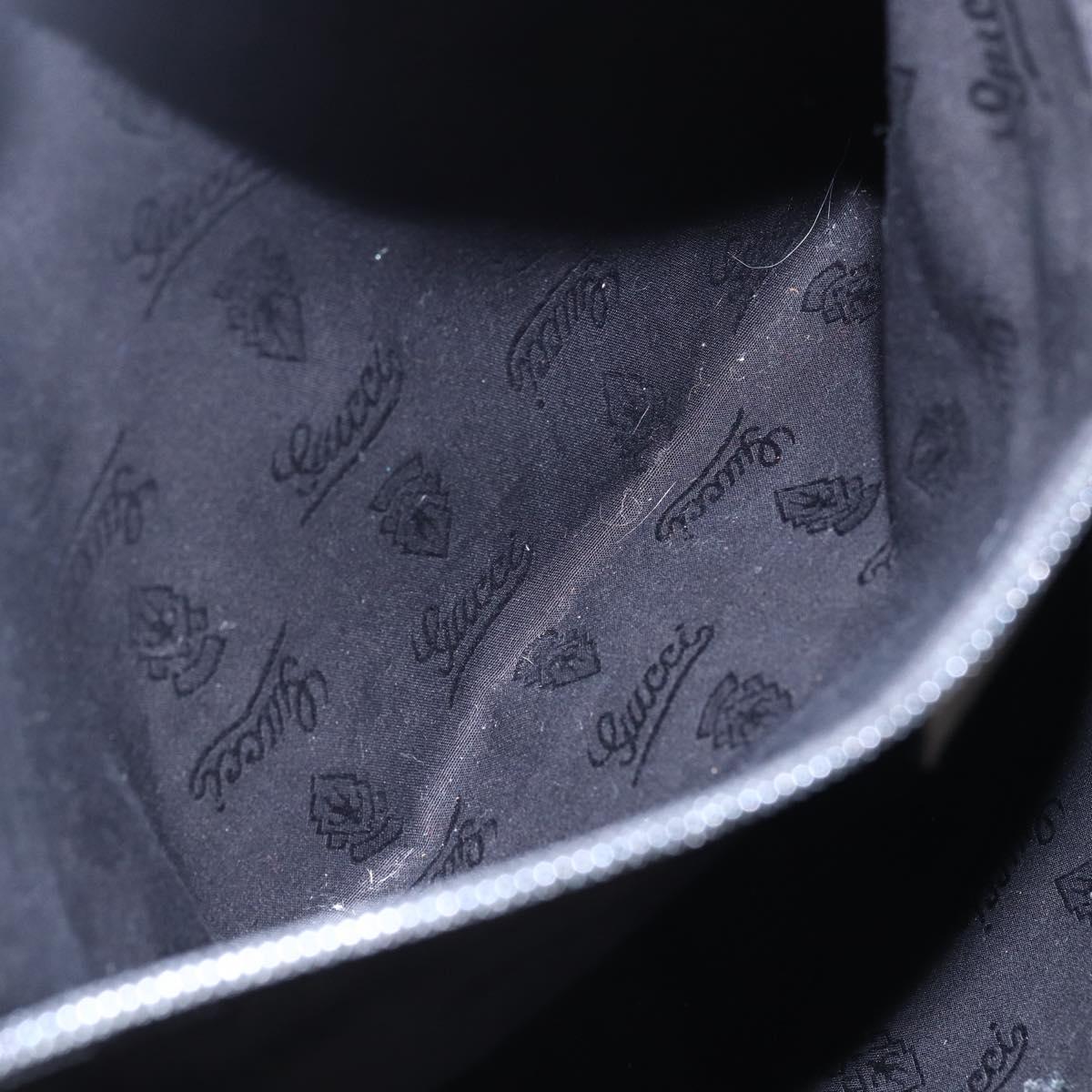 GUCCI GG Implementation Tote Bag PVC Silver Pink gray 211137 Auth 151918