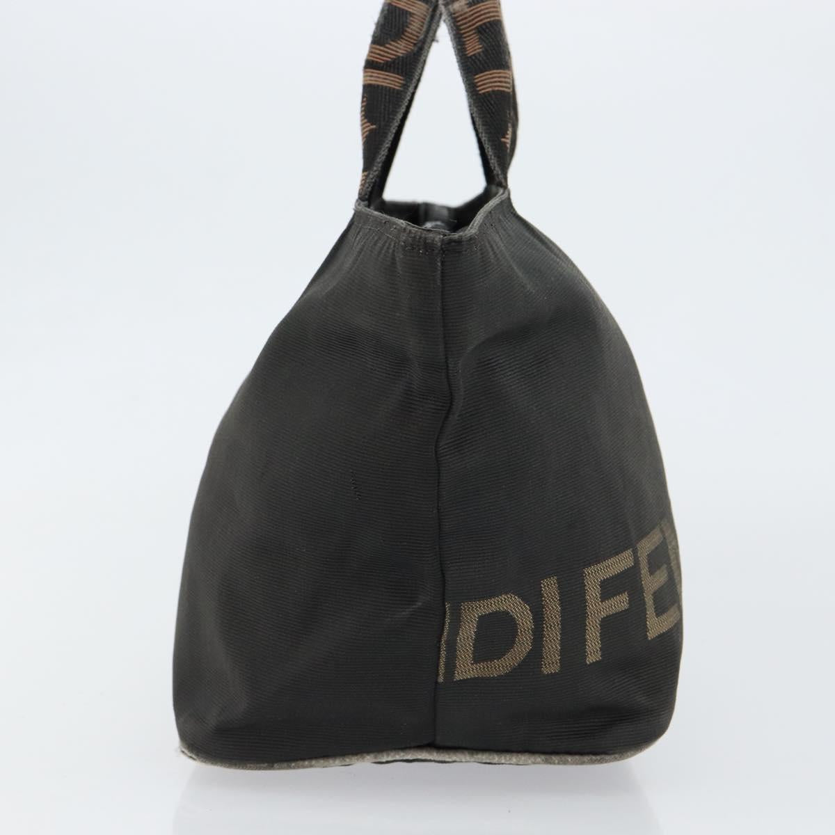 FENDI Hand Bag Black Auth 151941