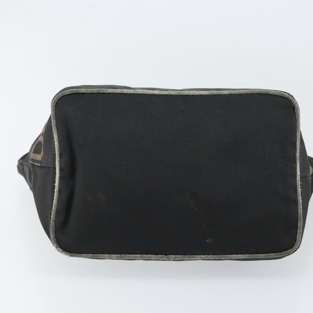 FENDI Hand Bag Black Auth 151941