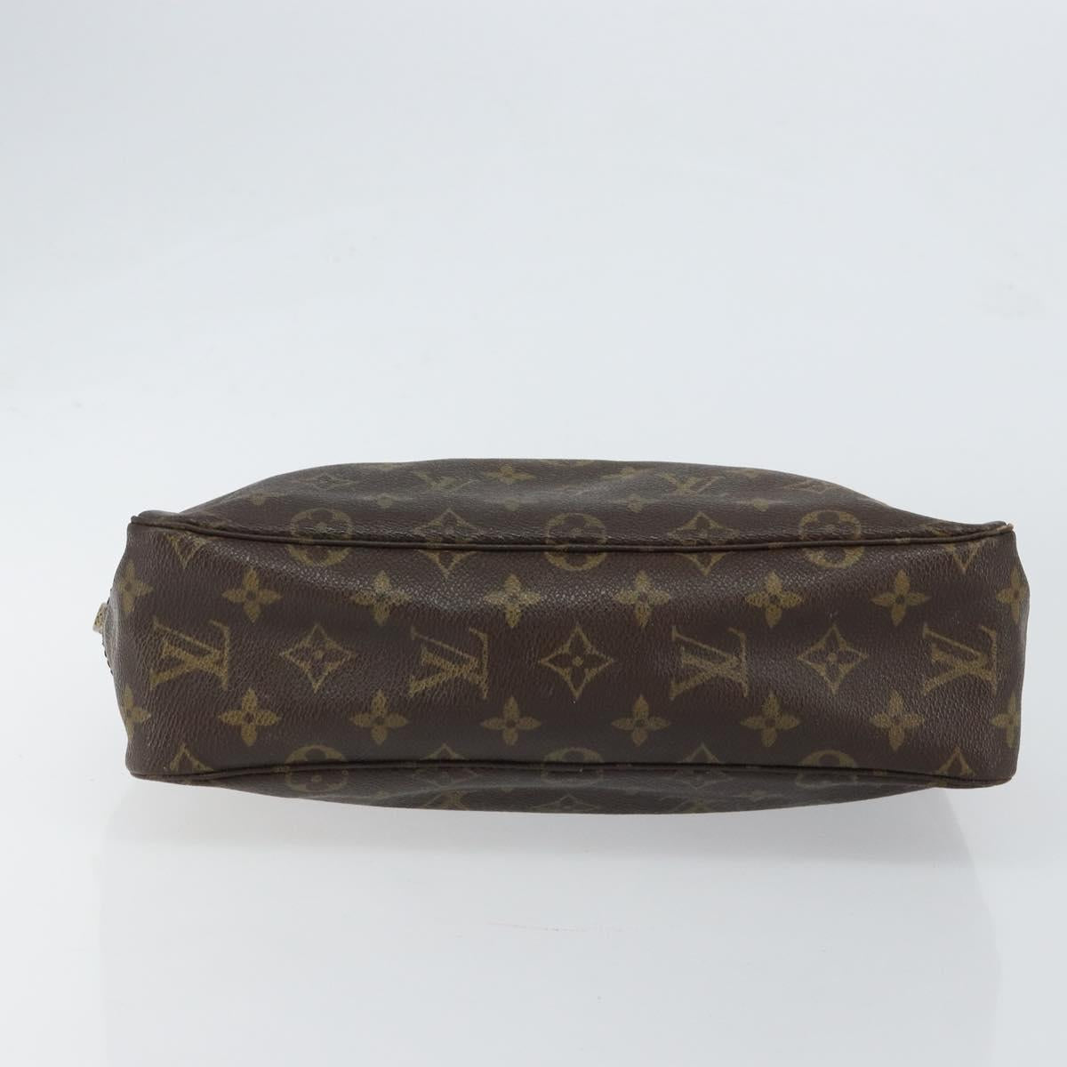 LOUIS VUITTON Monogram Trousse Toilette 28 Clutch Bag M47522 LV Auth 151944