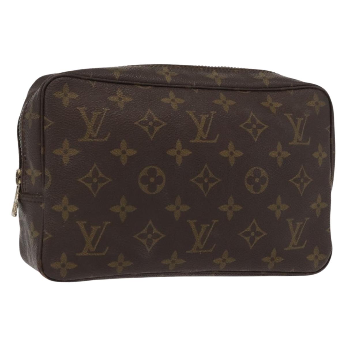 LOUIS VUITTON Monogram Trousse Toilette 23 Clutch Bag M47524 LV Auth 151950