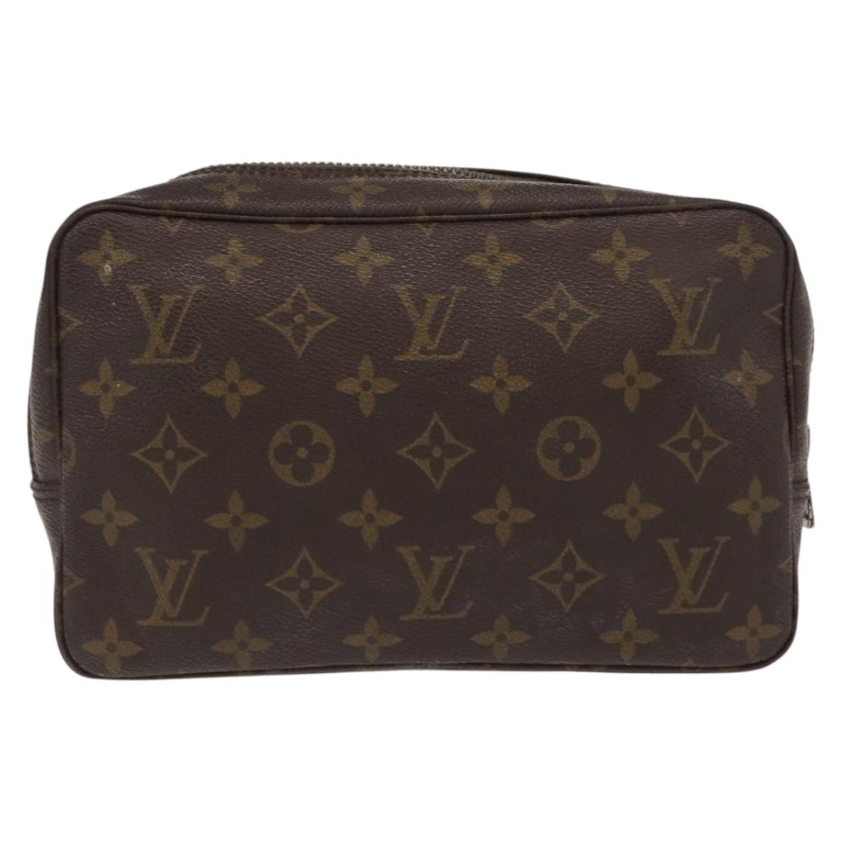 LOUIS VUITTON Monogram Trousse Toilette 23 Clutch Bag M47524 LV Auth 151950