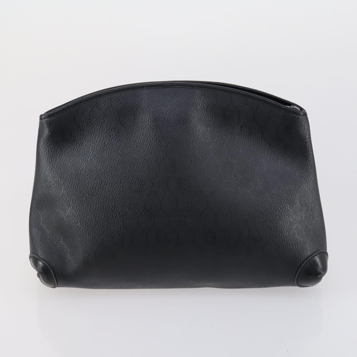 Christian Dior Fendi Honeycomb Zucchino Clutch Bag 2 Set Black Beige Auth 151954