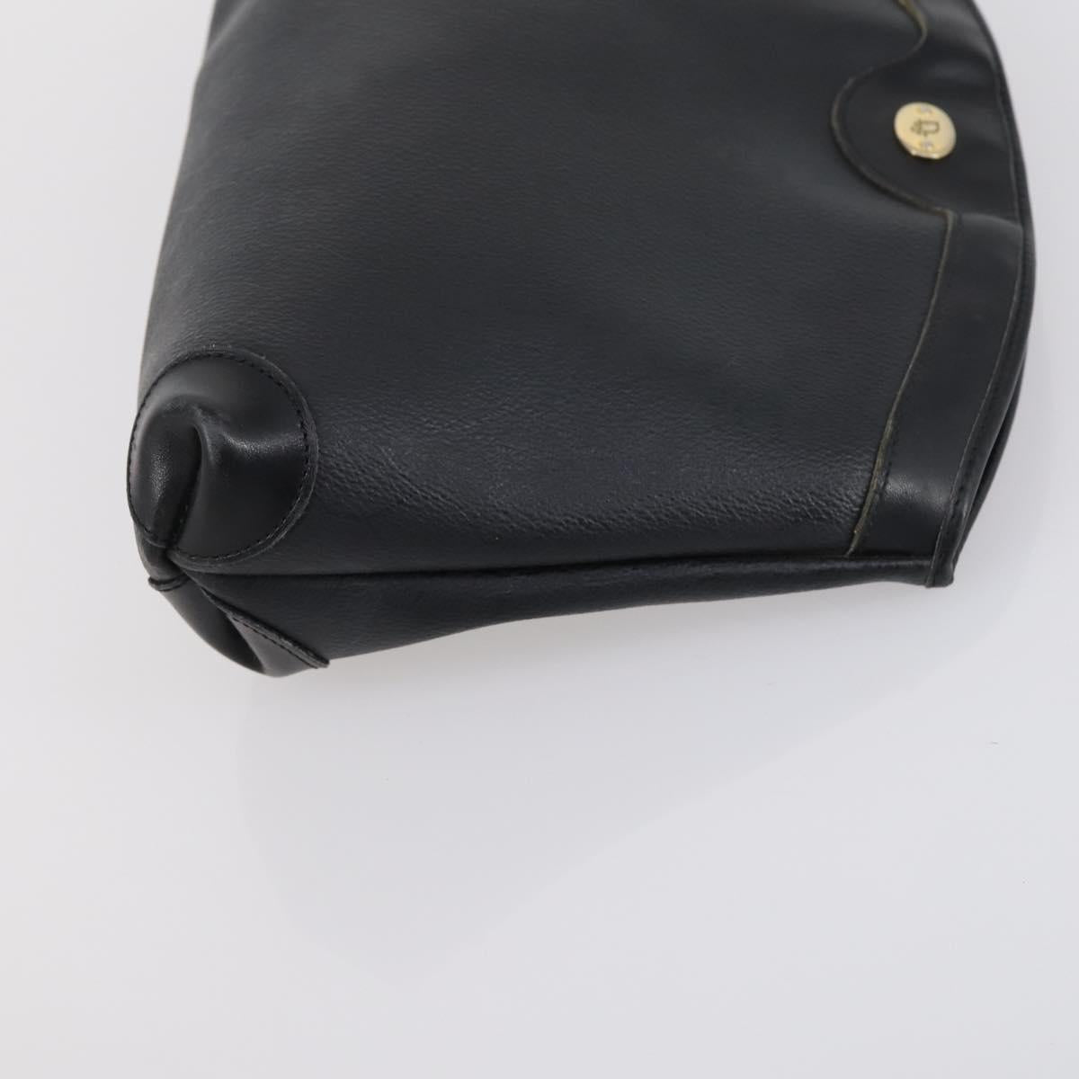 Christian Dior Fendi Honeycomb Zucchino Clutch Bag 2 Set Black Beige Auth 151954