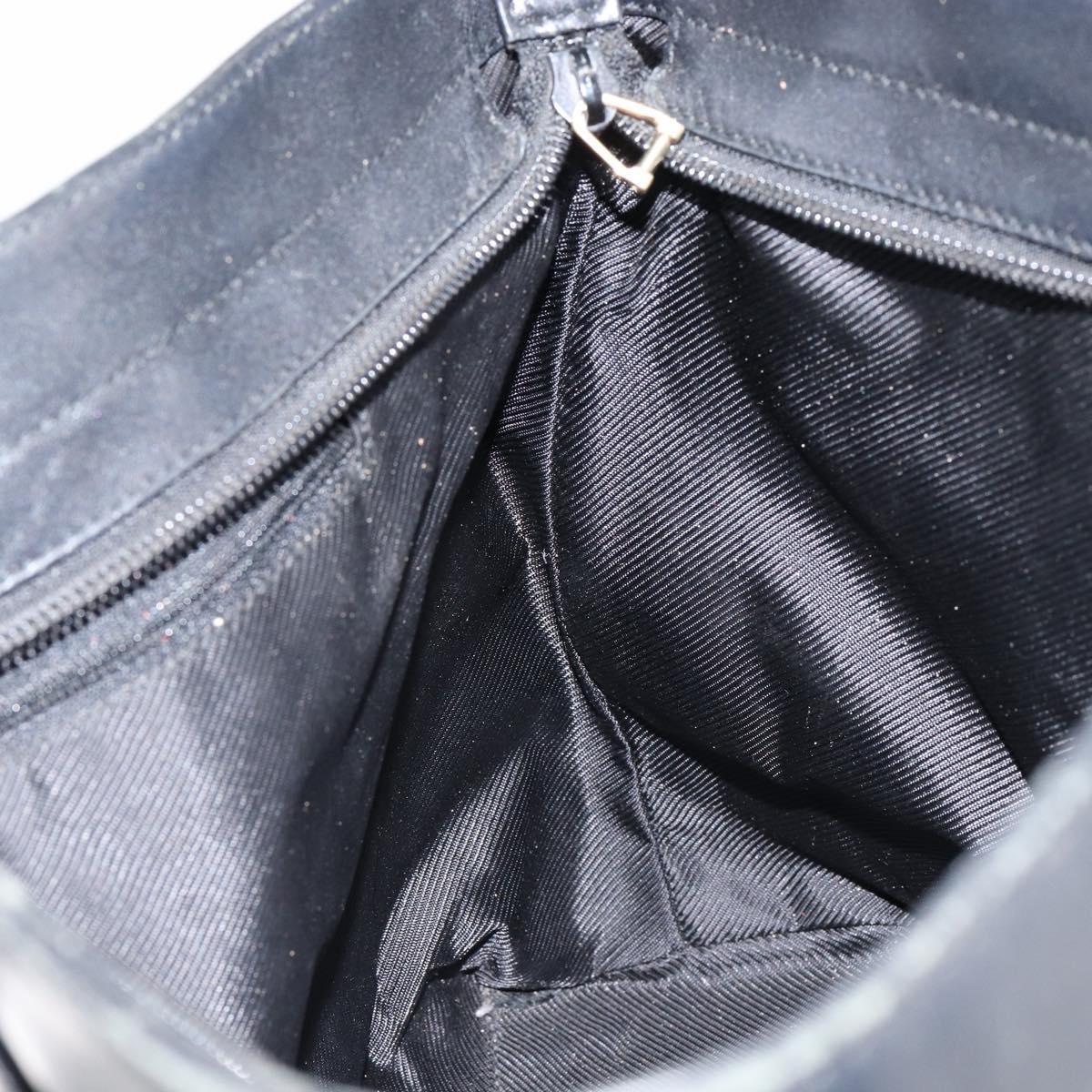 GUCCI GG Canvas Tote Bag Black 33890 Auth 151963