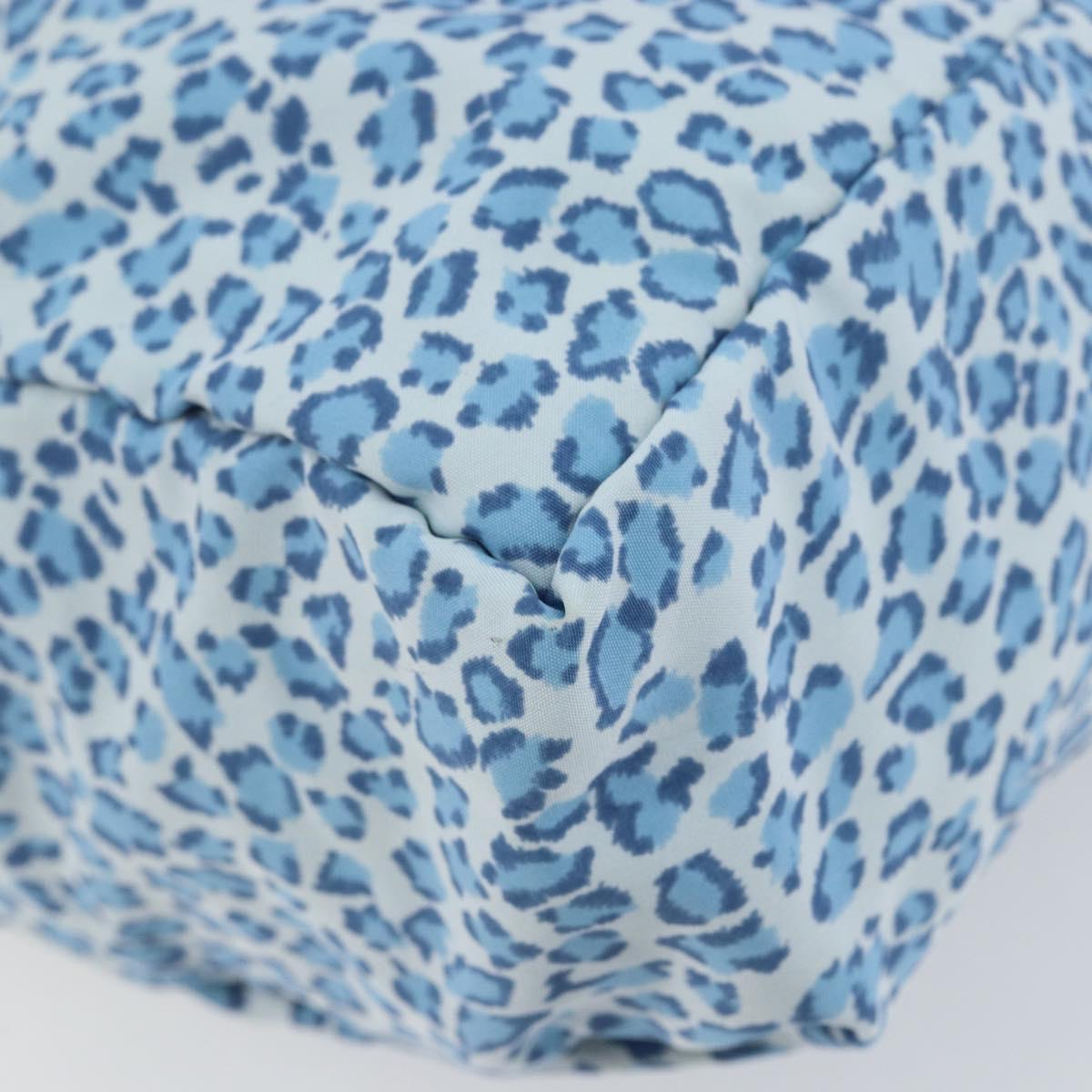 BOTTEGA VENETA Hand Bag Nylon Blue Auth 151964