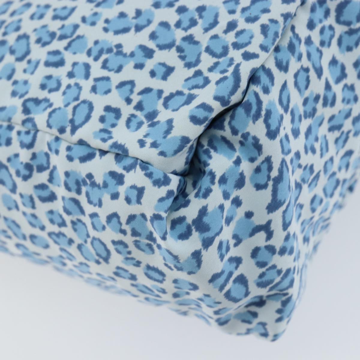 BOTTEGA VENETA Hand Bag Nylon Blue Auth 151964