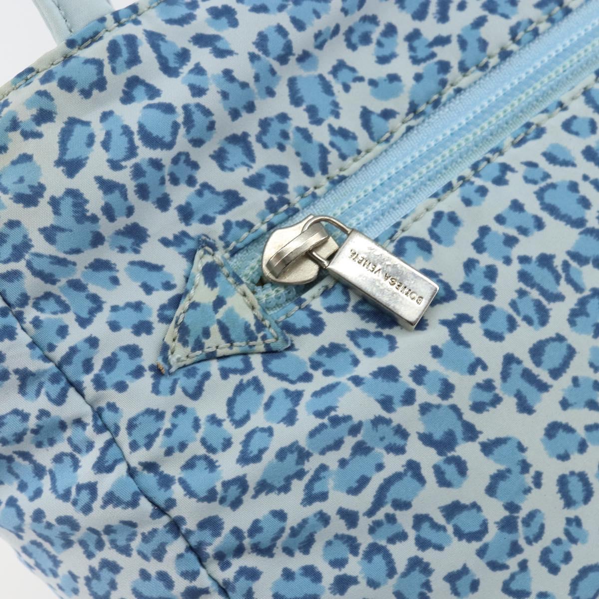 BOTTEGA VENETA Hand Bag Nylon Blue Auth 151964