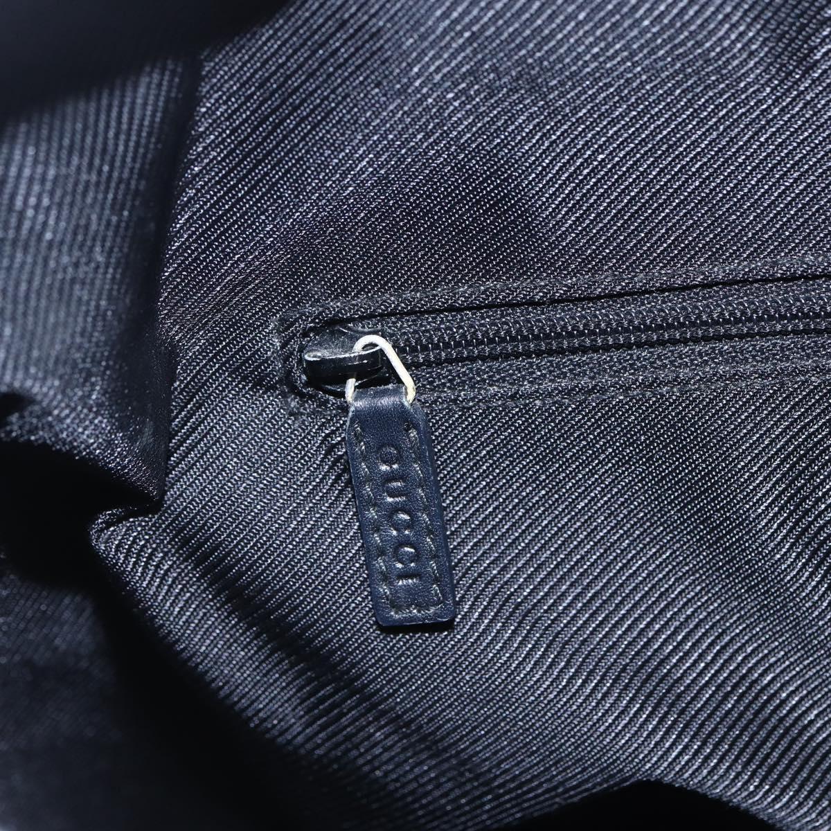 GUCCI GG Canvas Tote Bag Black 002 1121 1669 Auth 151968