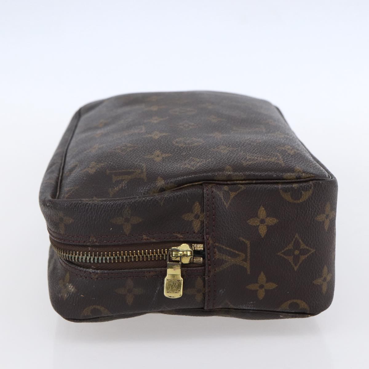 LOUIS VUITTON Monogram Trousse Toilette 28 Clutch Bag M47522 LV Auth 151986
