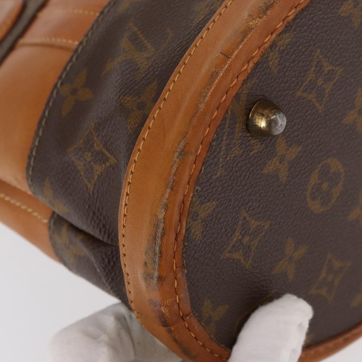 LOUIS VUITTON Monogram Bucket PM Shoulder Bag USA limited M42238 LV Auth 151993