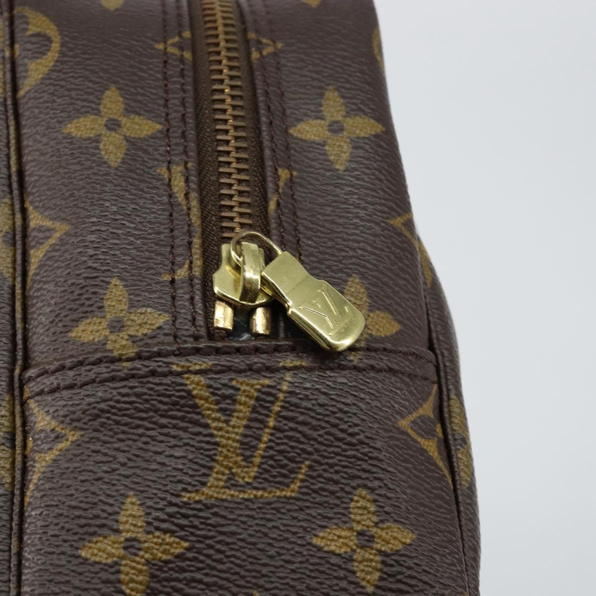 LOUIS VUITTON Monogram Trousse Toilette 28 Clutch Bag M47522 LV Auth 151996