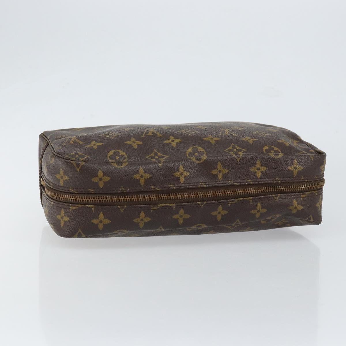 LOUIS VUITTON Monogram Trousse Toilette 28 Clutch Bag M47522 LV Auth 151996