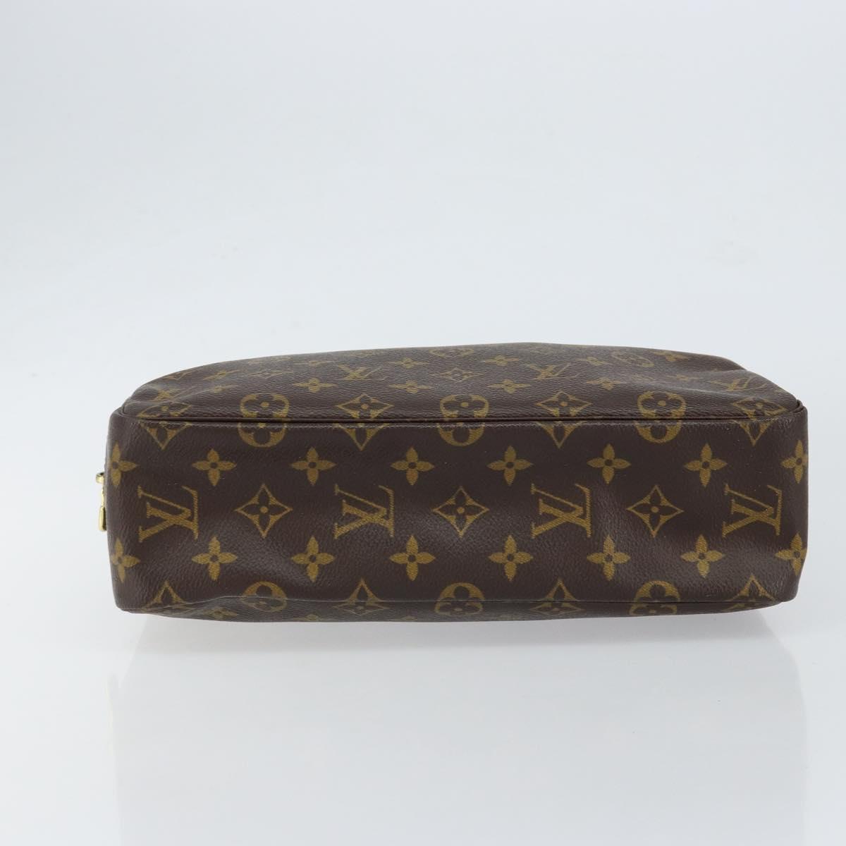 LOUIS VUITTON Monogram Trousse Toilette 28 Clutch Bag M47522 LV Auth 151996