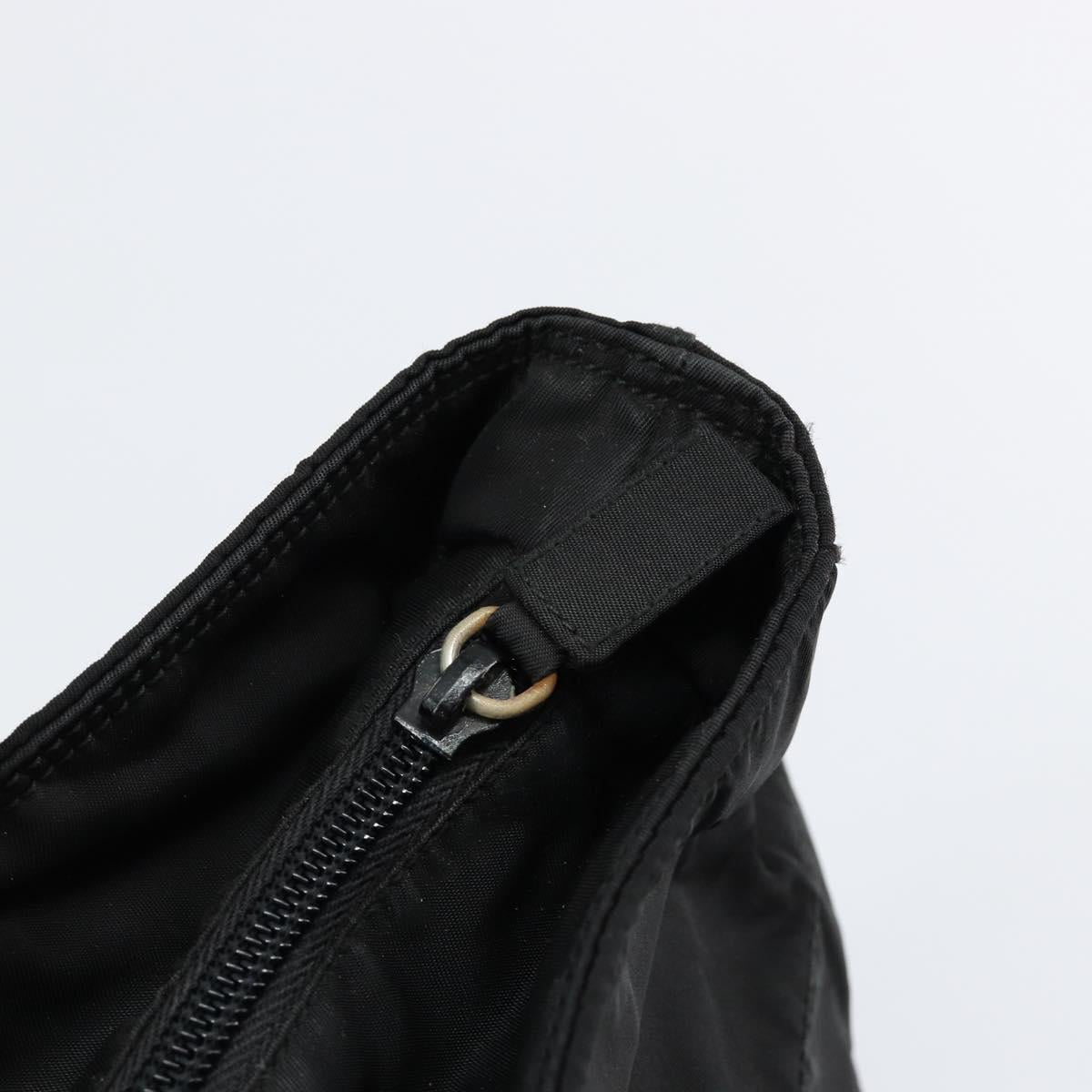 PRADA Tote Bag Nylon Black Auth 152005