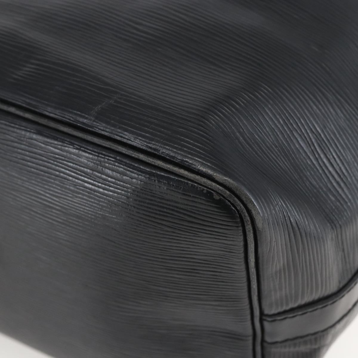 LOUIS VUITTON Epi Petit Noe Shoulder Bag Black M44102 LV Auth 152009