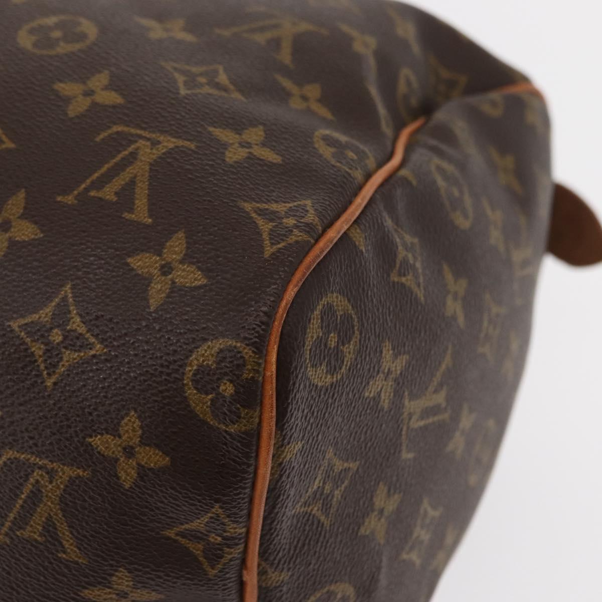 LOUIS VUITTON Monogram Speedy 40 Hand Bag M41522 LV Auth 152013