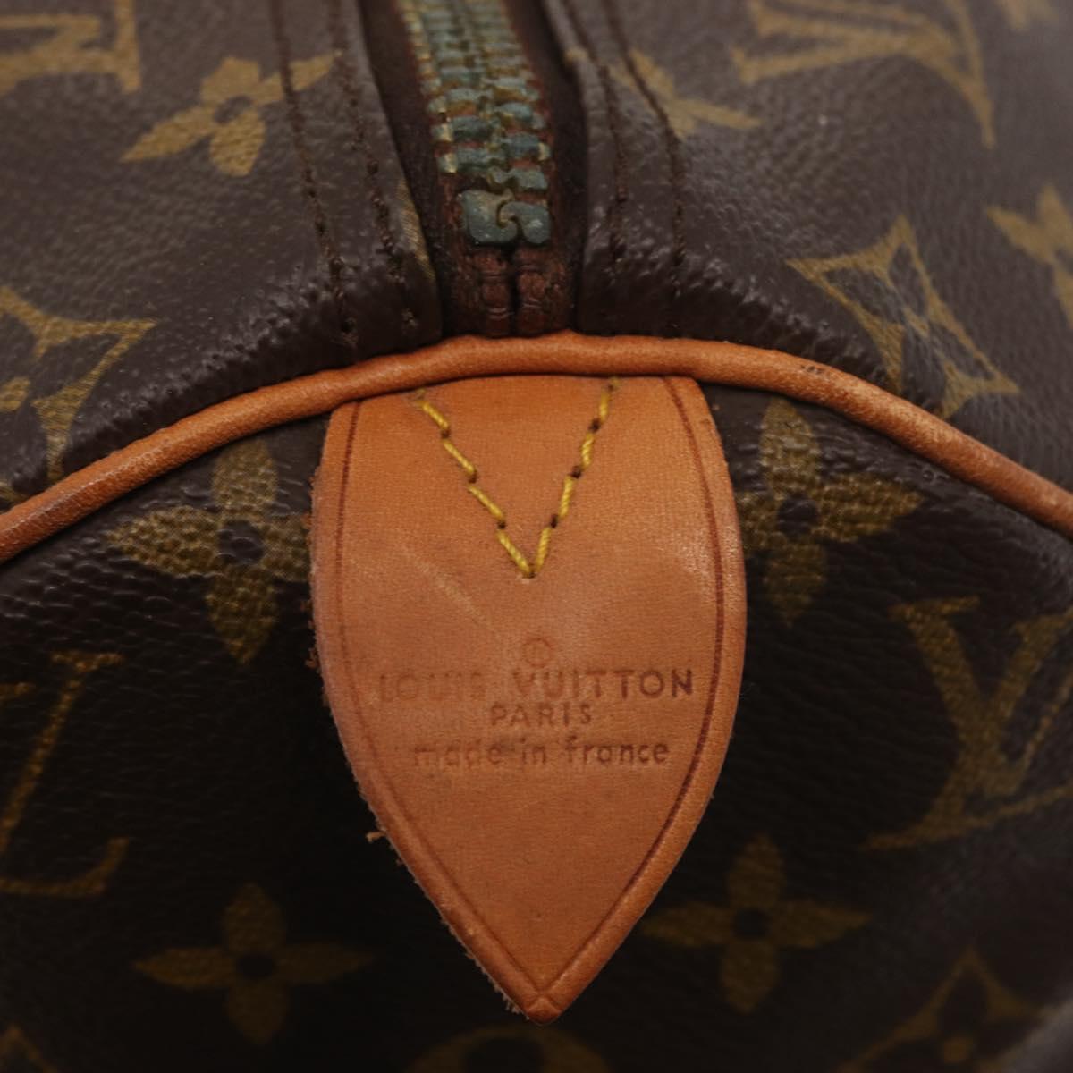 LOUIS VUITTON Monogram Speedy 40 Hand Bag M41522 LV Auth 152013