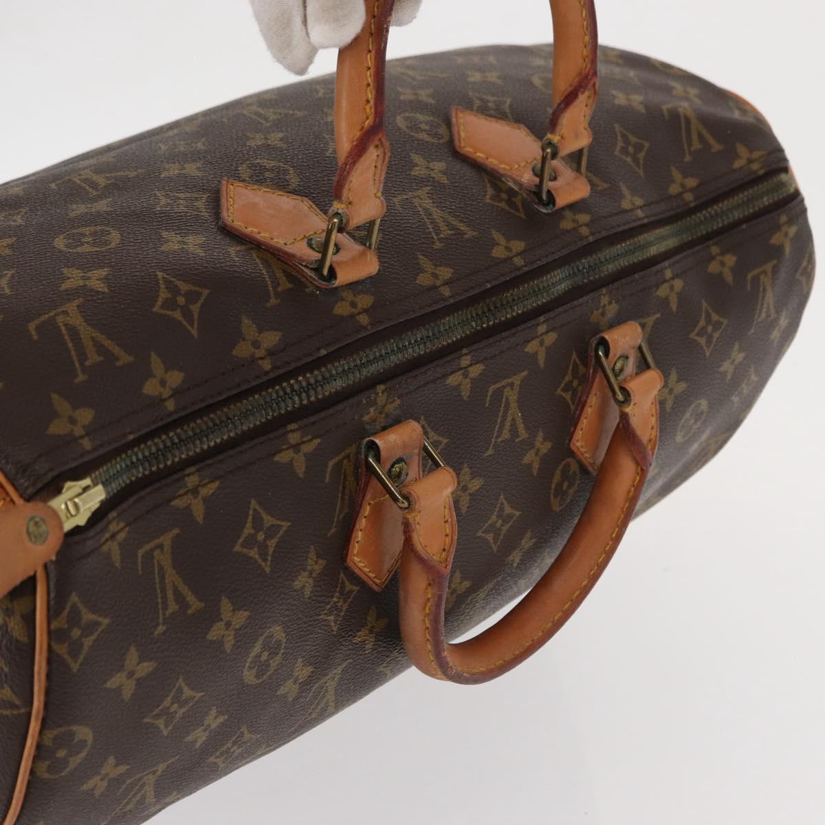 LOUIS VUITTON Monogram Speedy 40 Hand Bag M41522 LV Auth 152013