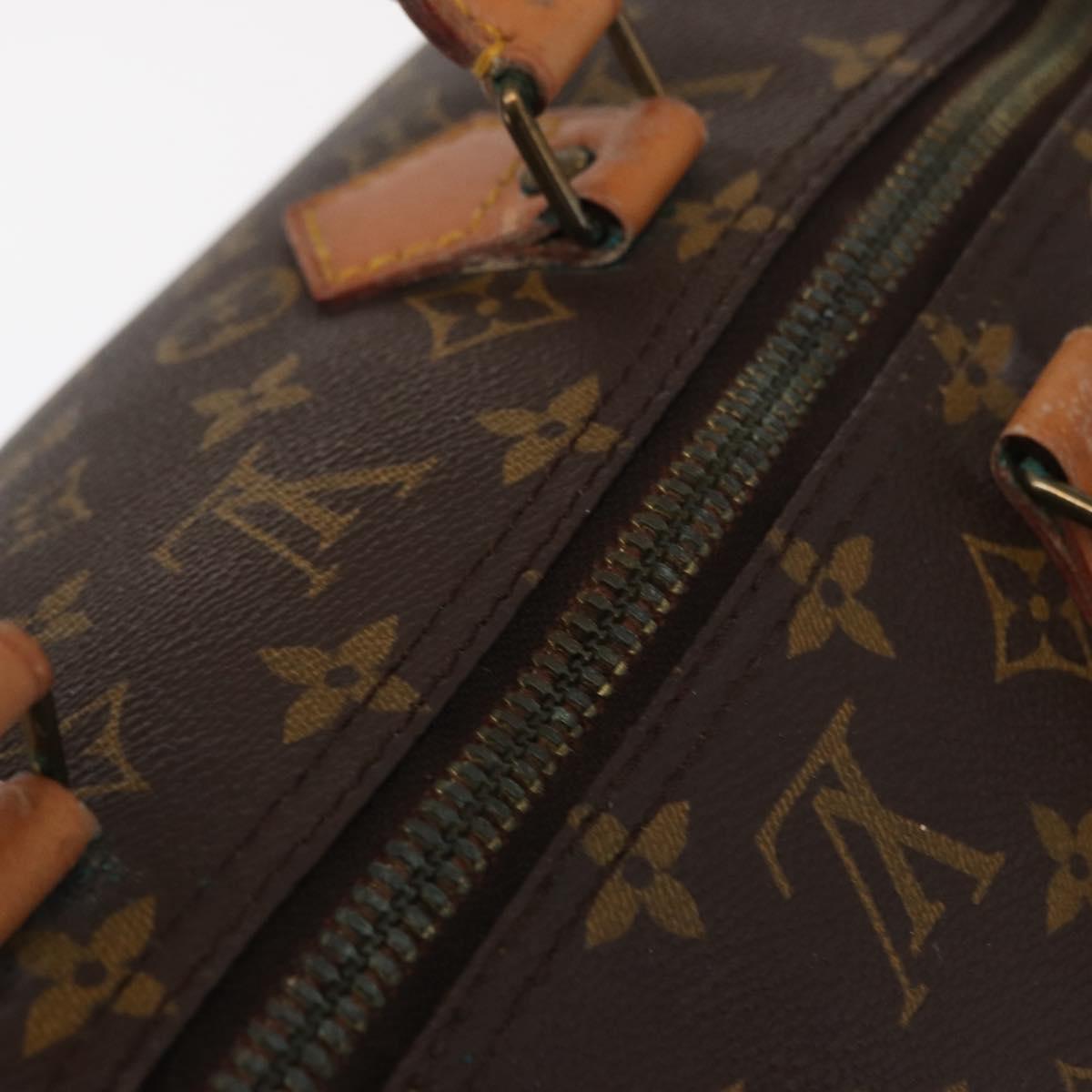 LOUIS VUITTON Monogram Speedy 40 Hand Bag M41522 LV Auth 152013