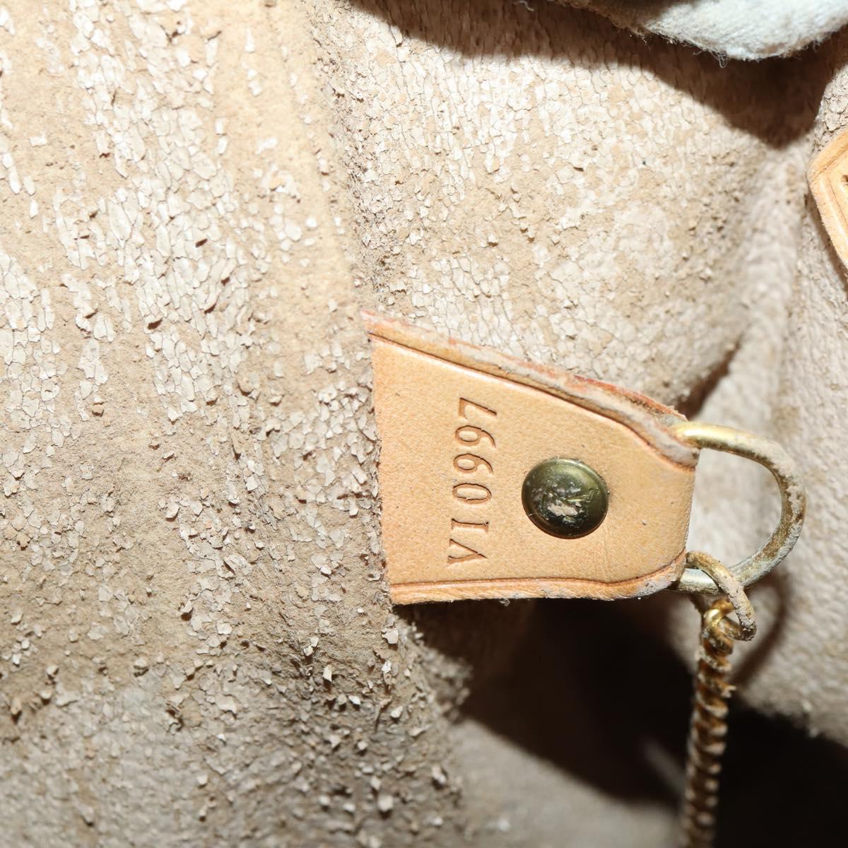 LOUIS VUITTON Monogram Bucket GM Shoulder Bag M42236 LV Auth 152014