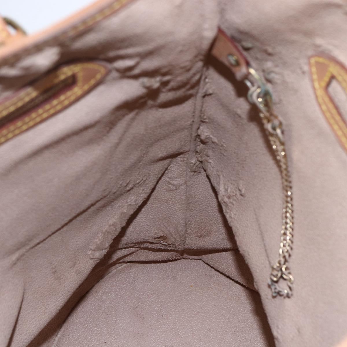 LOUIS VUITTON Monogram Bucket GM Shoulder Bag M42236 LV Auth 152015