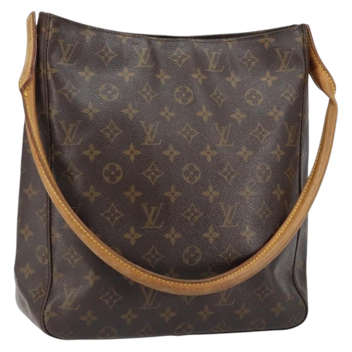 LOUIS VUITTON Monogram Looping GM Shoulder Bag M51145 LV Auth 152016