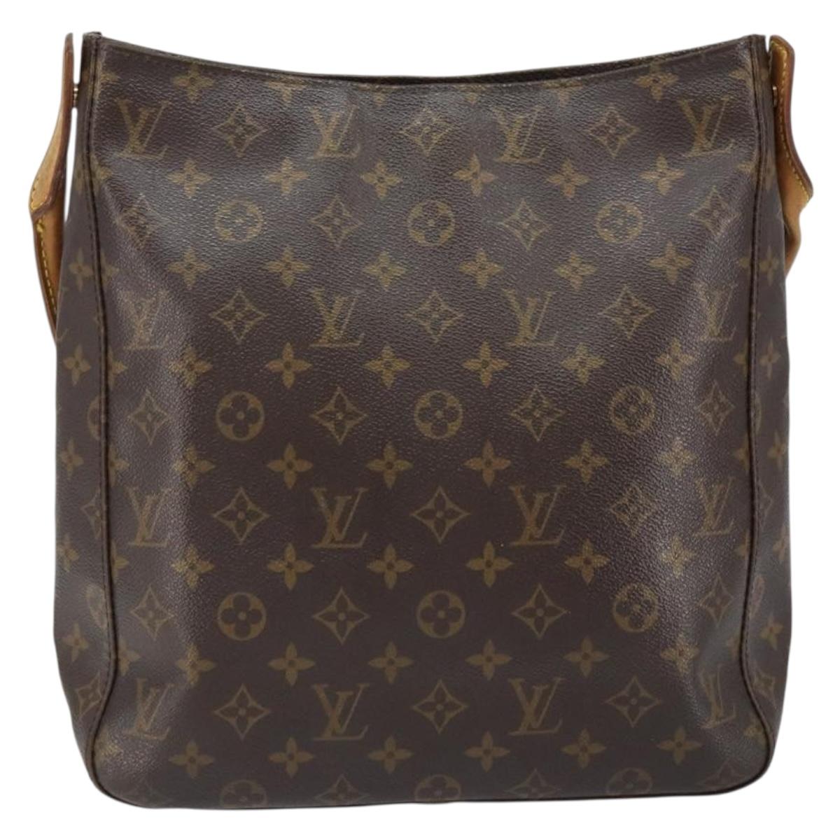 LOUIS VUITTON Monogram Looping GM Shoulder Bag M51145 LV Auth 152016