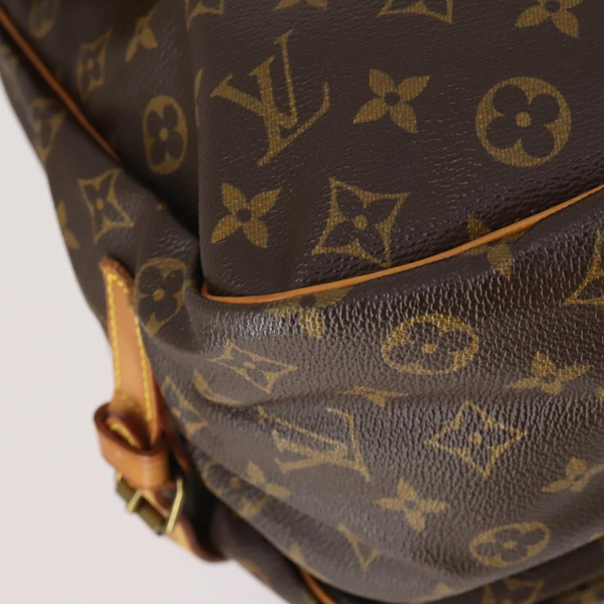 LOUIS VUITTON Monogram Saumur 35 Shoulder Bag M42254 LV Auth 152023