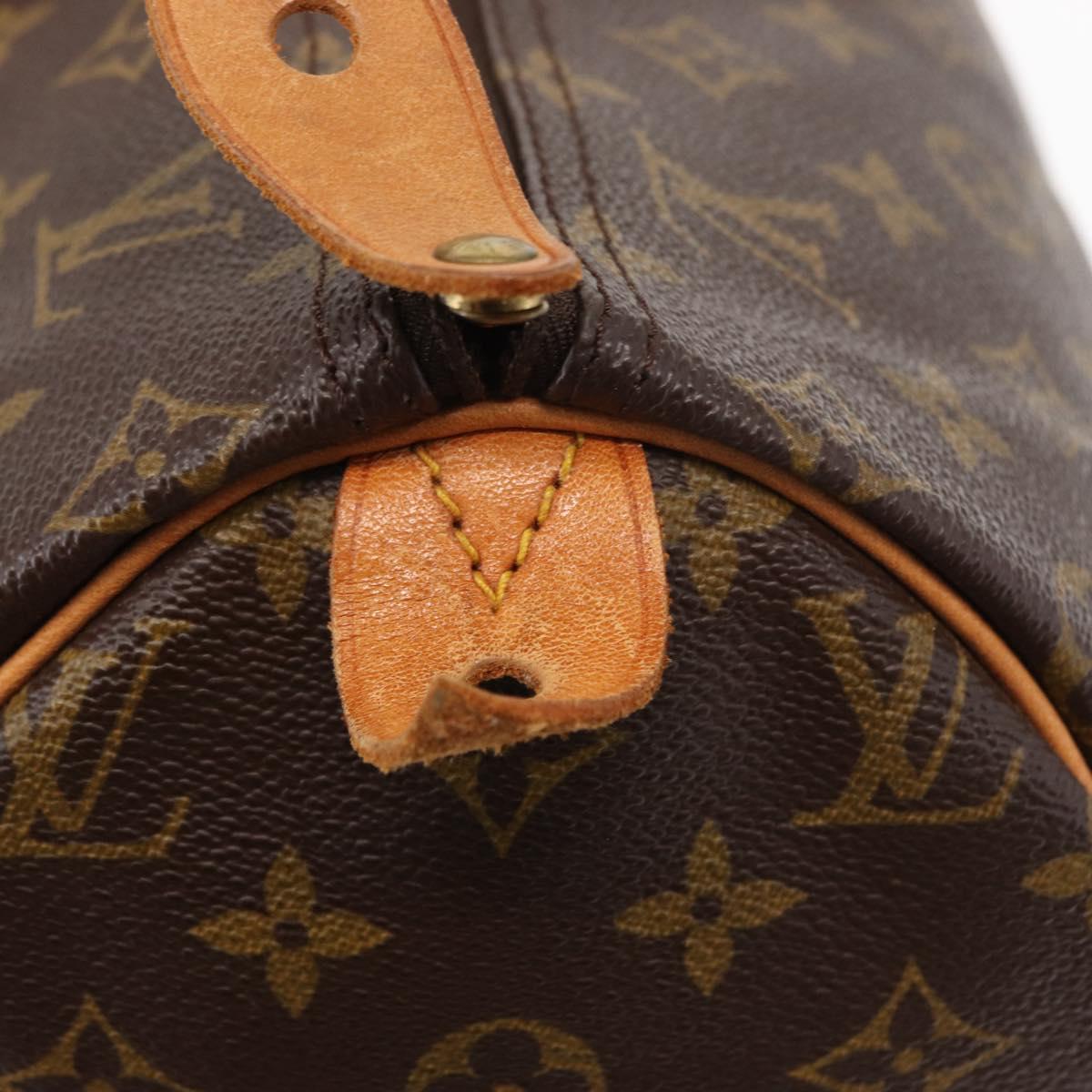 LOUIS VUITTON Monogram Speedy 40 Hand Bag M41522 LV Auth 152025