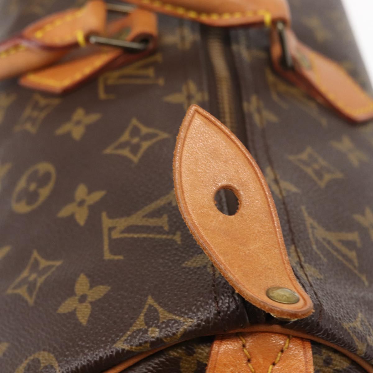 LOUIS VUITTON Monogram Speedy 40 Hand Bag M41522 LV Auth 152025
