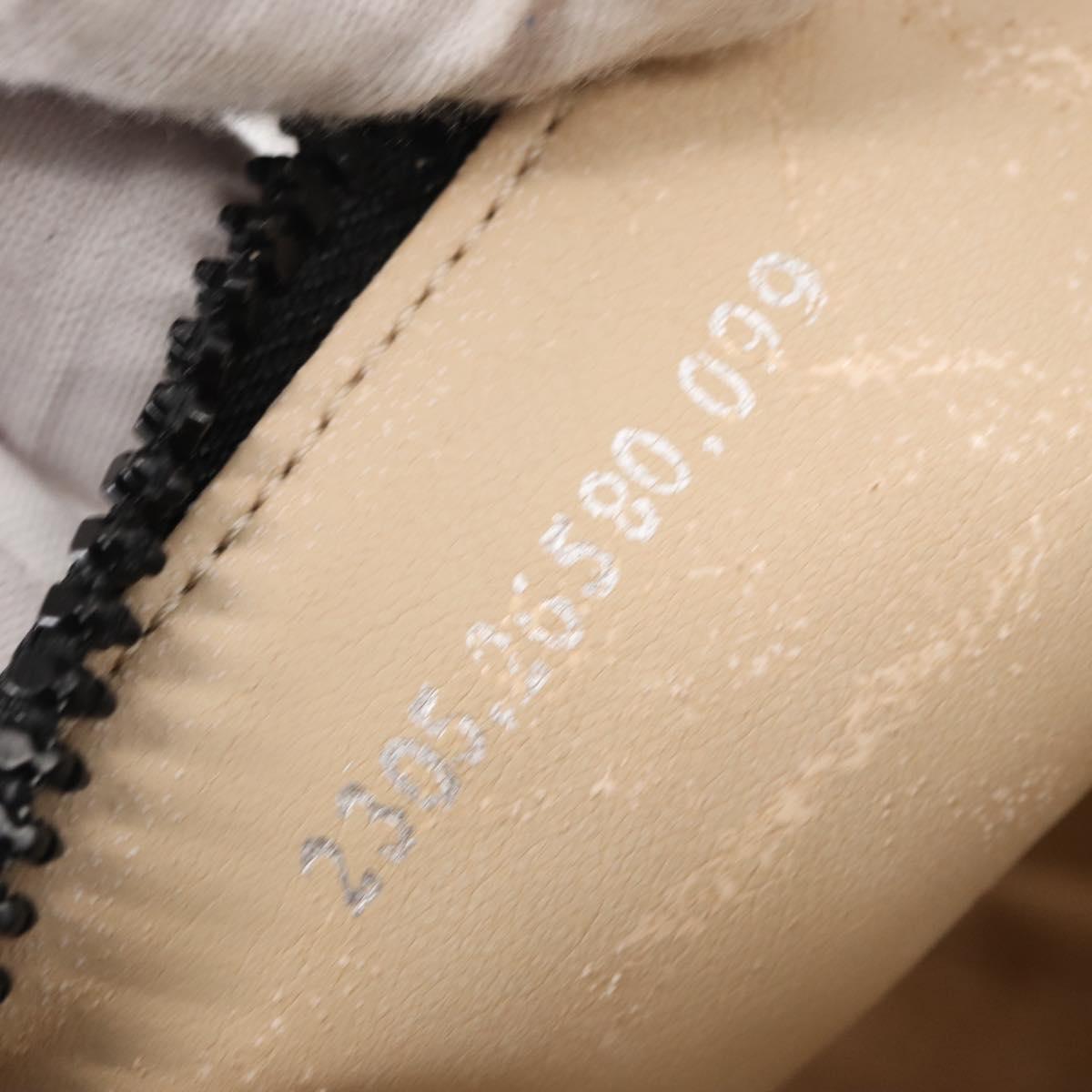 FENDI Zucca Canvas Pouch Black Silver Auth 152028