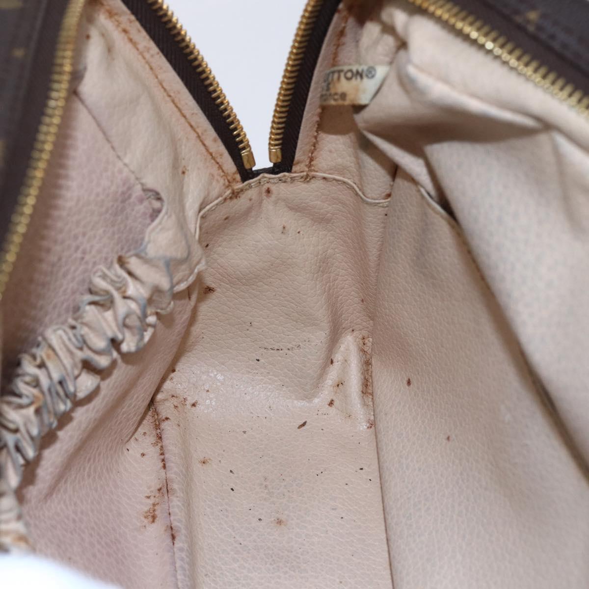 LOUIS VUITTON Monogram Trousse Toilette 28 Clutch Bag M47522 LV Auth 152029