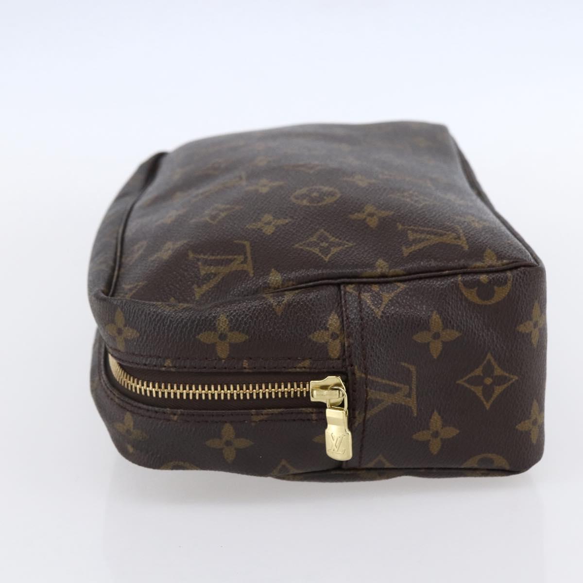 LOUIS VUITTON Monogram Trousse Toilette 28 Clutch Bag M47522 LV Auth 152029