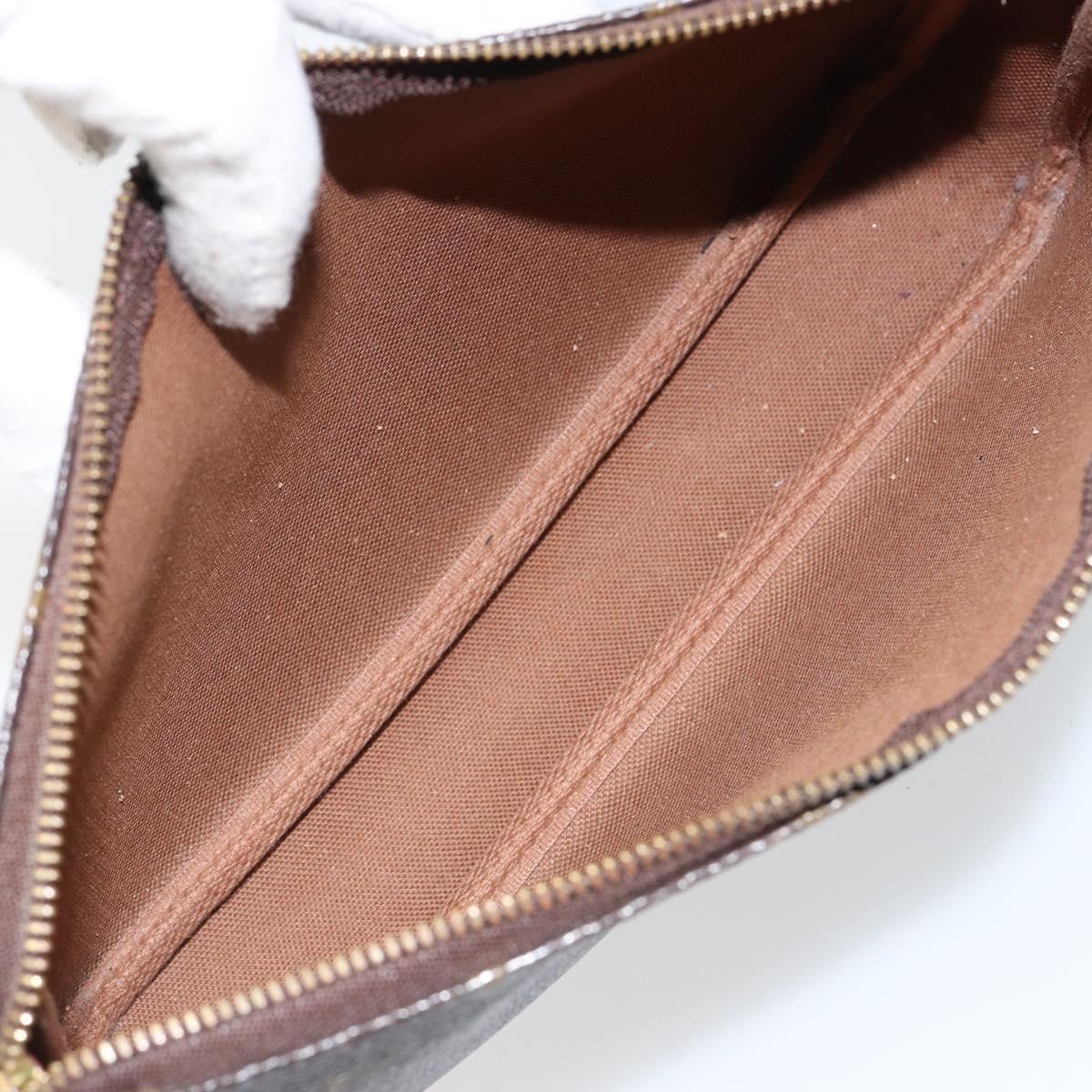 LOUIS VUITTON Monogram Pochette Accessoires Pouch M51980 LV Auth 152031
