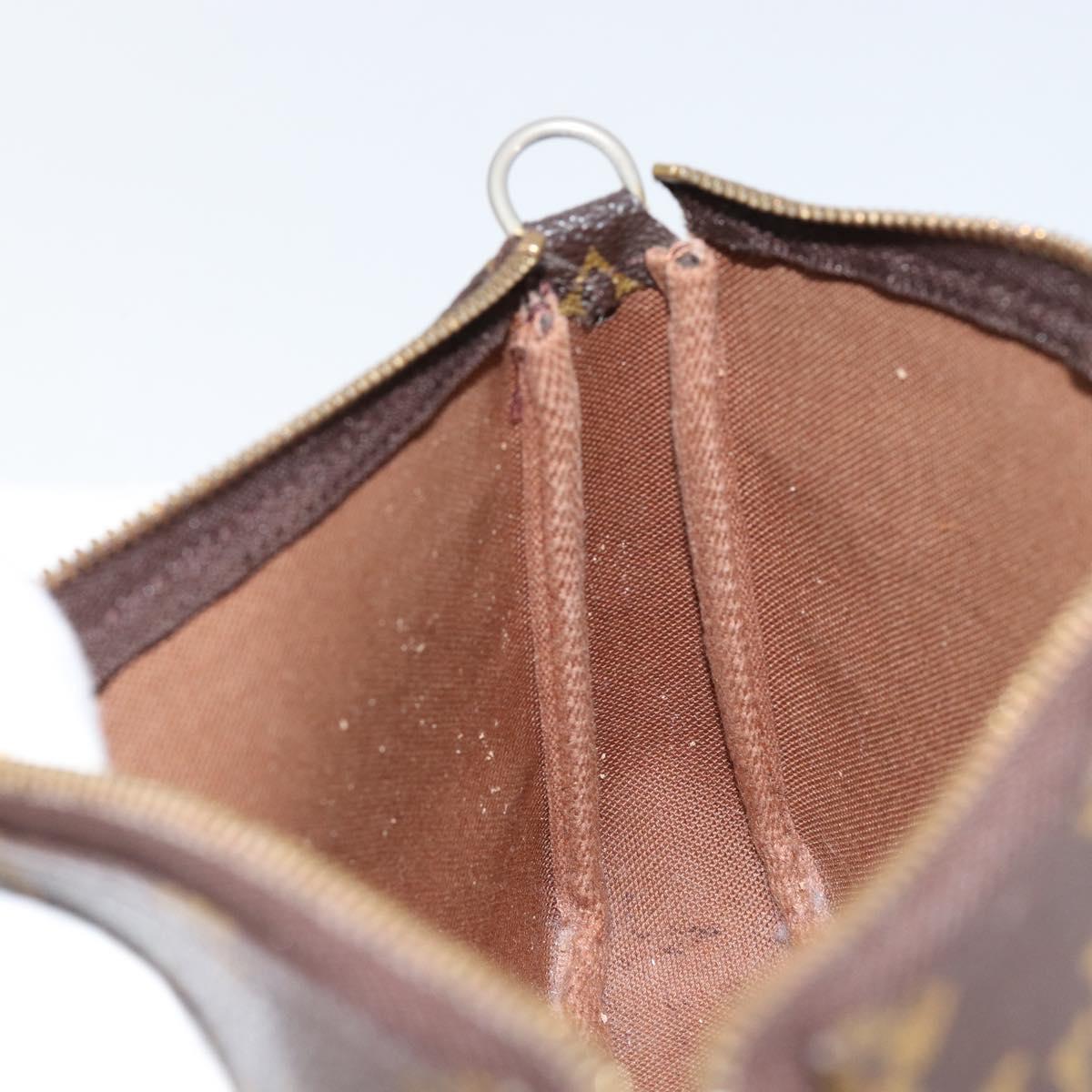LOUIS VUITTON Monogram Pochette Accessoires Pouch M51980 LV Auth 152031