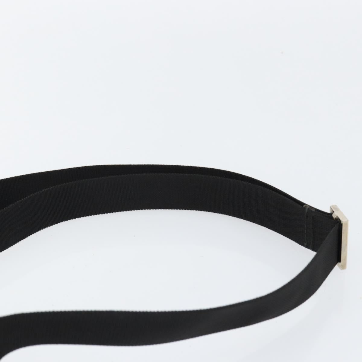 GUCCI GG Canvas Shoulder Bag Black Auth 152032