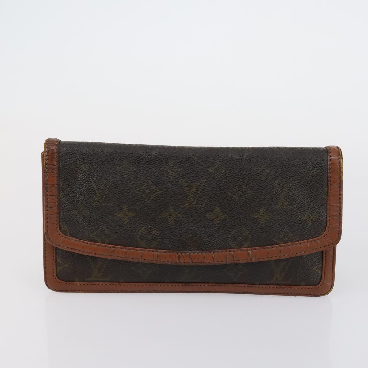 LOUIS VUITTON Monogram Clutch Bag 3 Set LV Auth 152039