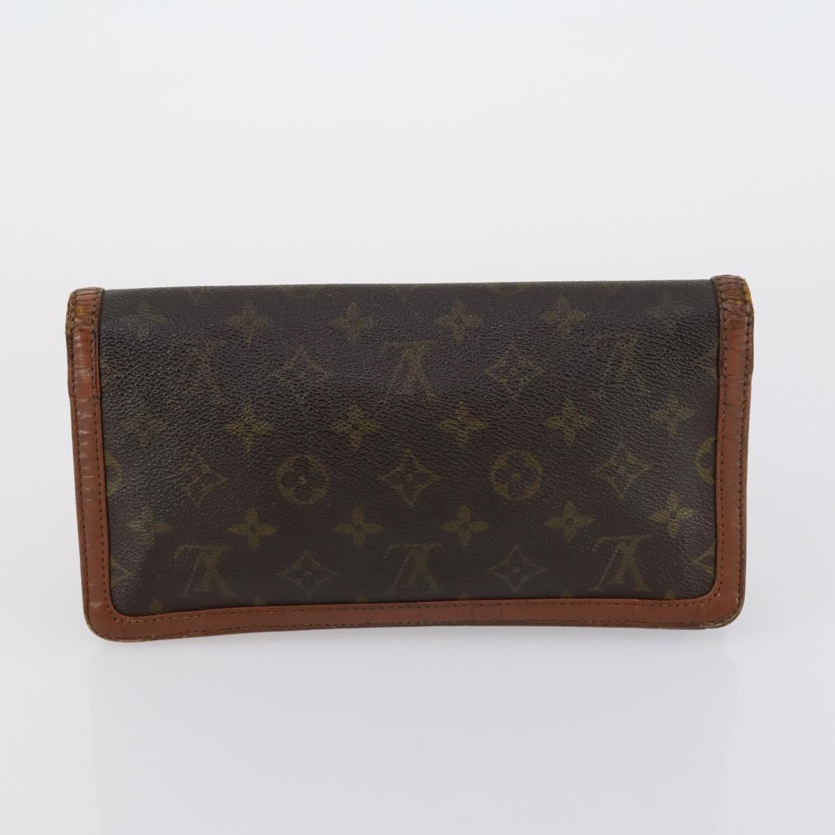 LOUIS VUITTON Monogram Clutch Bag 3 Set LV Auth 152039