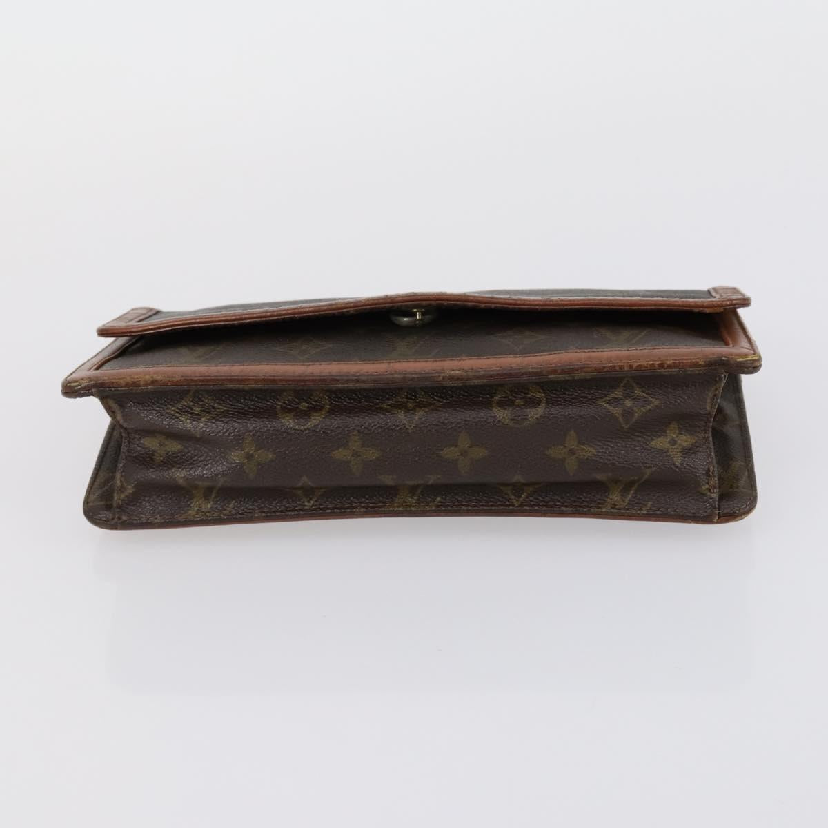 LOUIS VUITTON Monogram Clutch Bag 3 Set LV Auth 152039