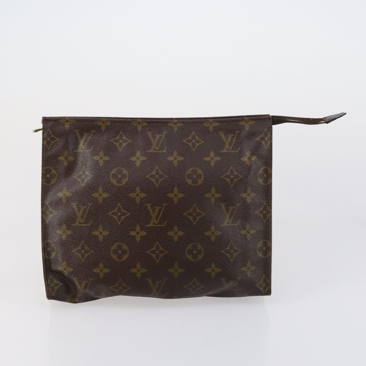 LOUIS VUITTON Monogram Clutch Bag 3 Set LV Auth 152039