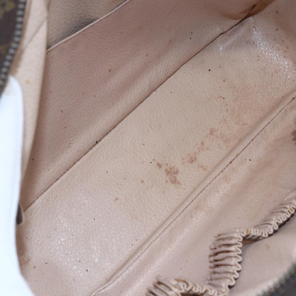 LOUIS VUITTON Monogram Trousse Toilette 28 Clutch Bag M47522 LV Auth 152088