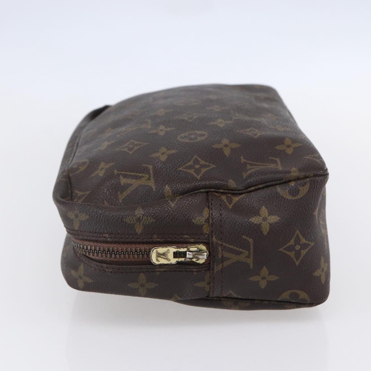 LOUIS VUITTON Monogram Trousse Toilette 28 Clutch Bag M47522 LV Auth 152088