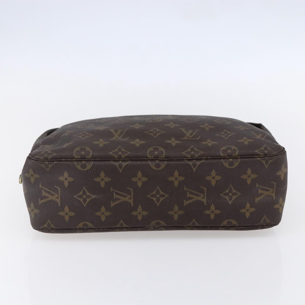 LOUIS VUITTON Monogram Trousse Toilette 28 Clutch Bag M47522 LV Auth 152088