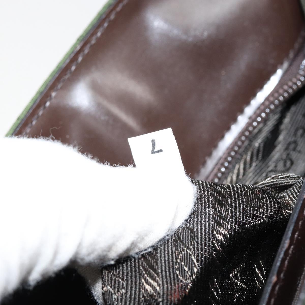 PRADA Shoulder Bag Nylon Khaki Auth 152090