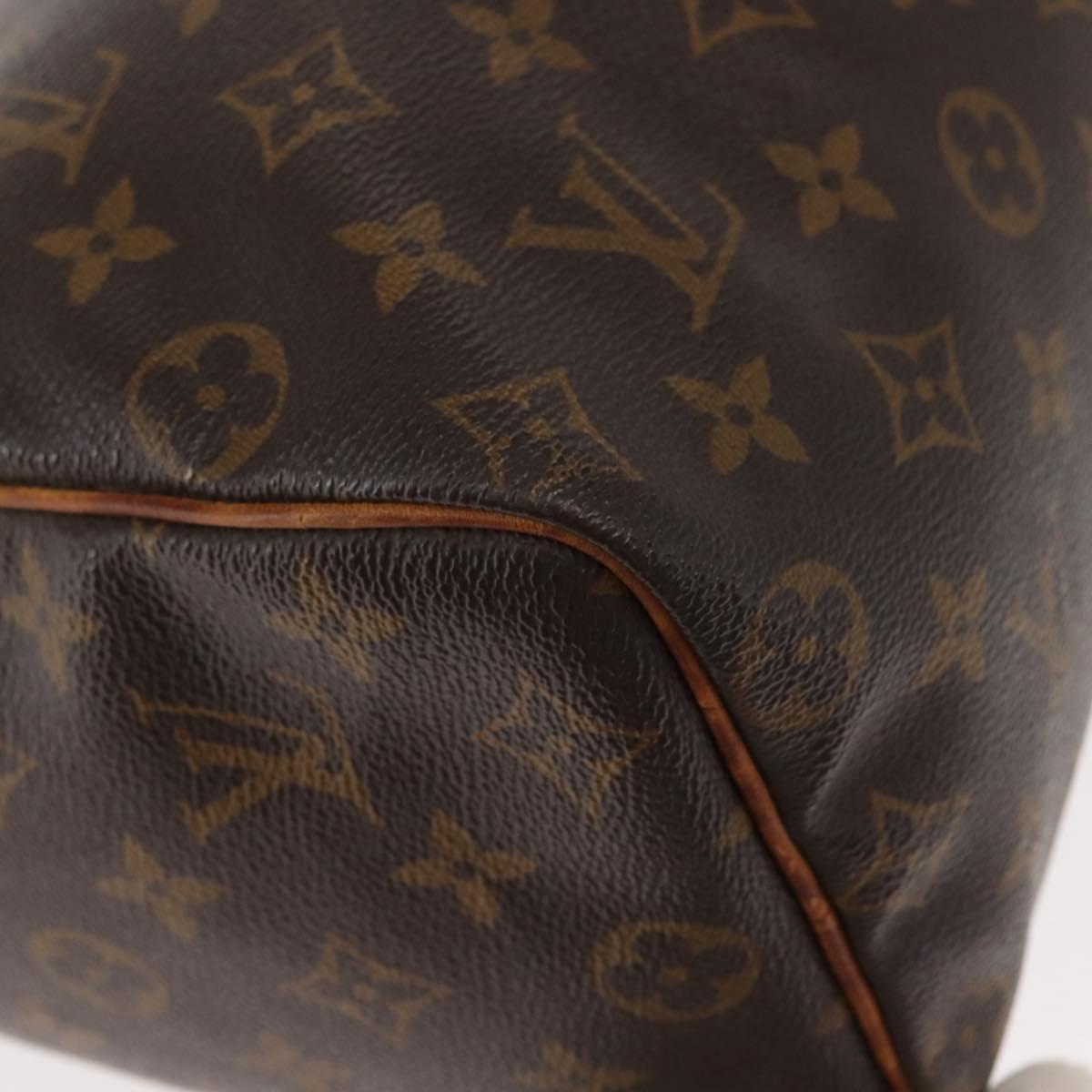 LOUIS VUITTON Monogram Speedy 25 Hand Bag M41528 LV Auth 152092