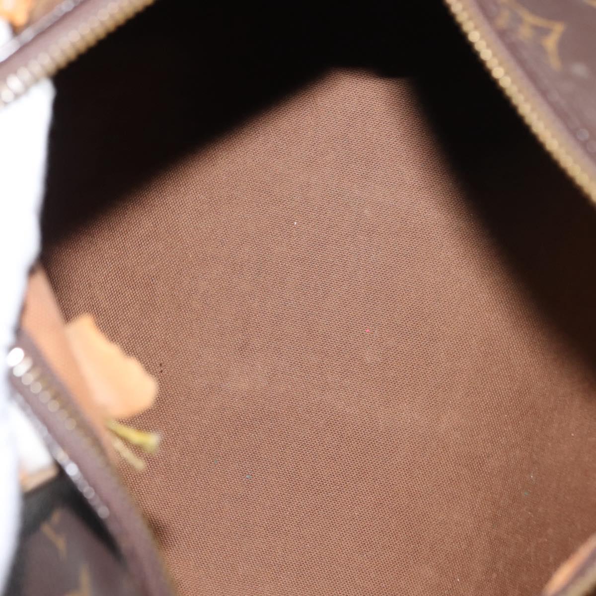 LOUIS VUITTON Monogram Speedy 25 Hand Bag M41528 LV Auth 152092