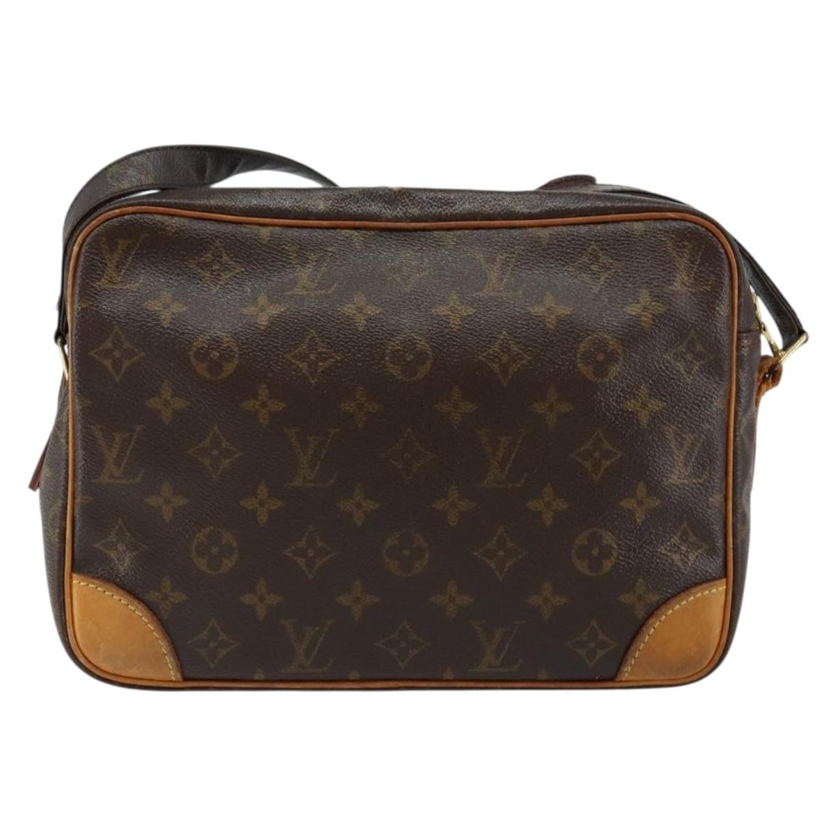 LOUIS VUITTON Monogram Nile Shoulder Bag M45244 LV Auth 152099