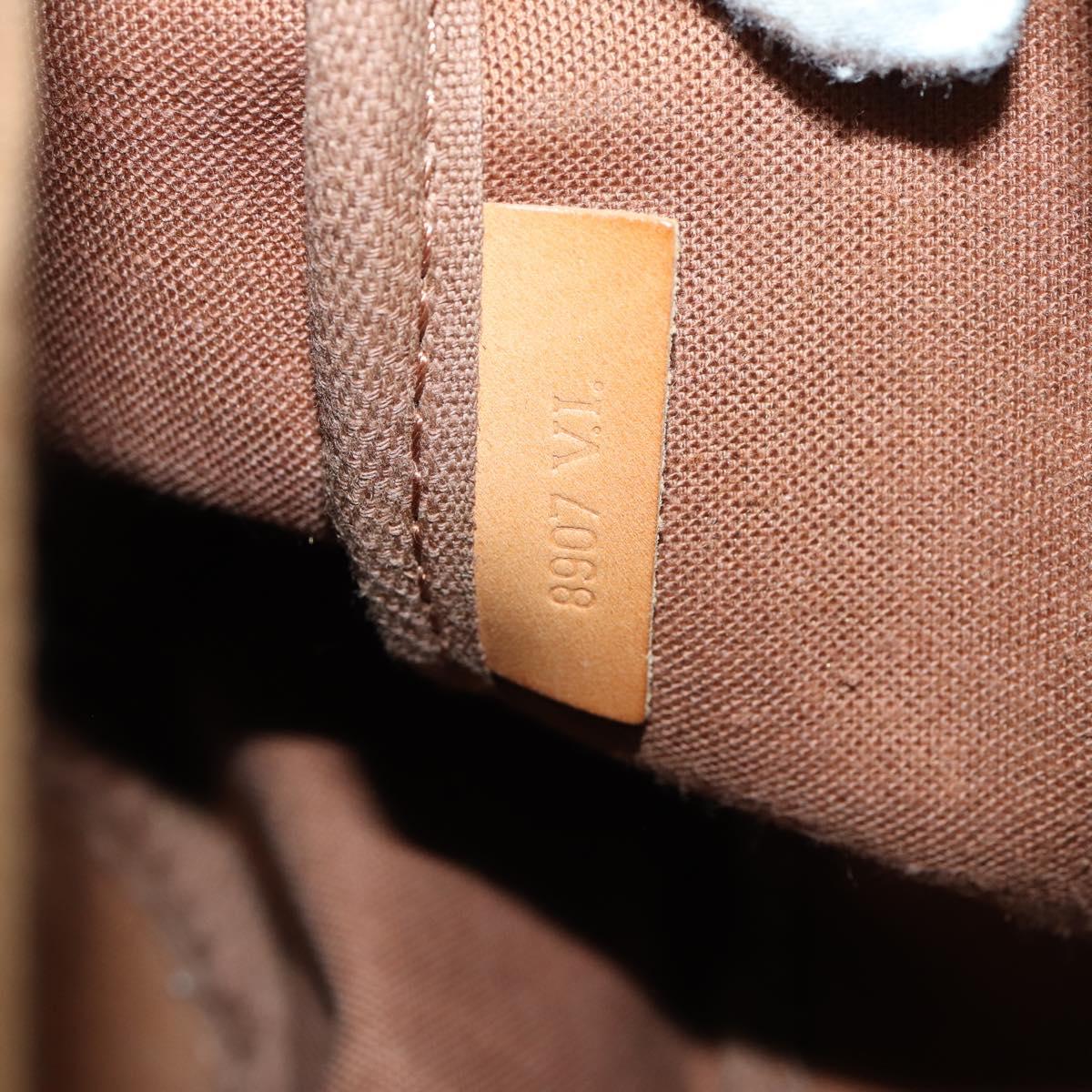 LOUIS VUITTON Monogram Saumur 35 Shoulder Bag M42254 LV Auth 152103